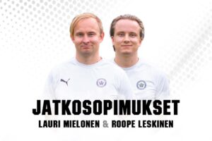 Mielonen ja Leskinen jatkosopimuksiin